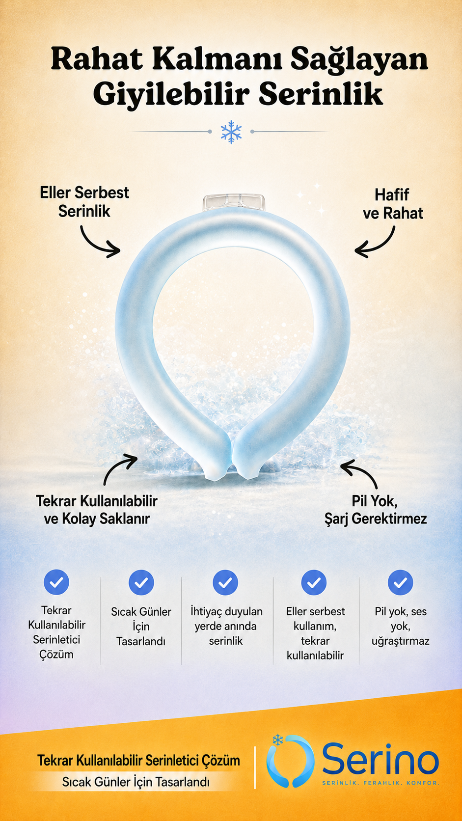 Serino™ Serinletici Boyun Halkası